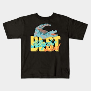 Best Alligator Dad Ever Kids T-Shirt